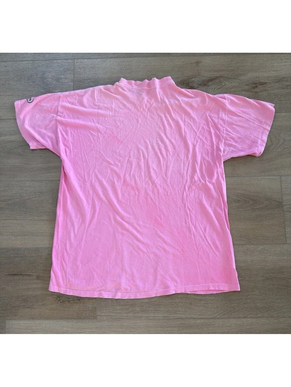 Vintage 90s DACOR Dive Team Single Stitch Pink T Shirt USA Scuba Distressed L XL